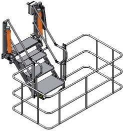 f1-folding-stair-with-safety-cage